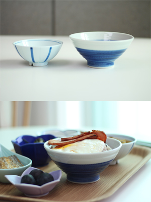 밀커블룸 일본그릇 밥그릇, 국그릇